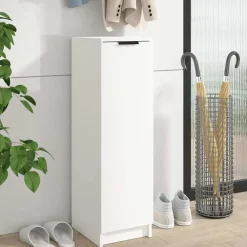 Huishoudelijke Benodigdheden*vidaXL Schoenenkast 30x35x100 cm bewerkt hout Wit