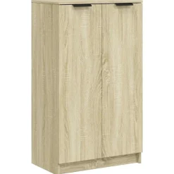 Huishoudelijke Benodigdheden*vidaXL Schoenenkast 59x35x100,5 cm bewerkt hout kleurig Sonoma eiken