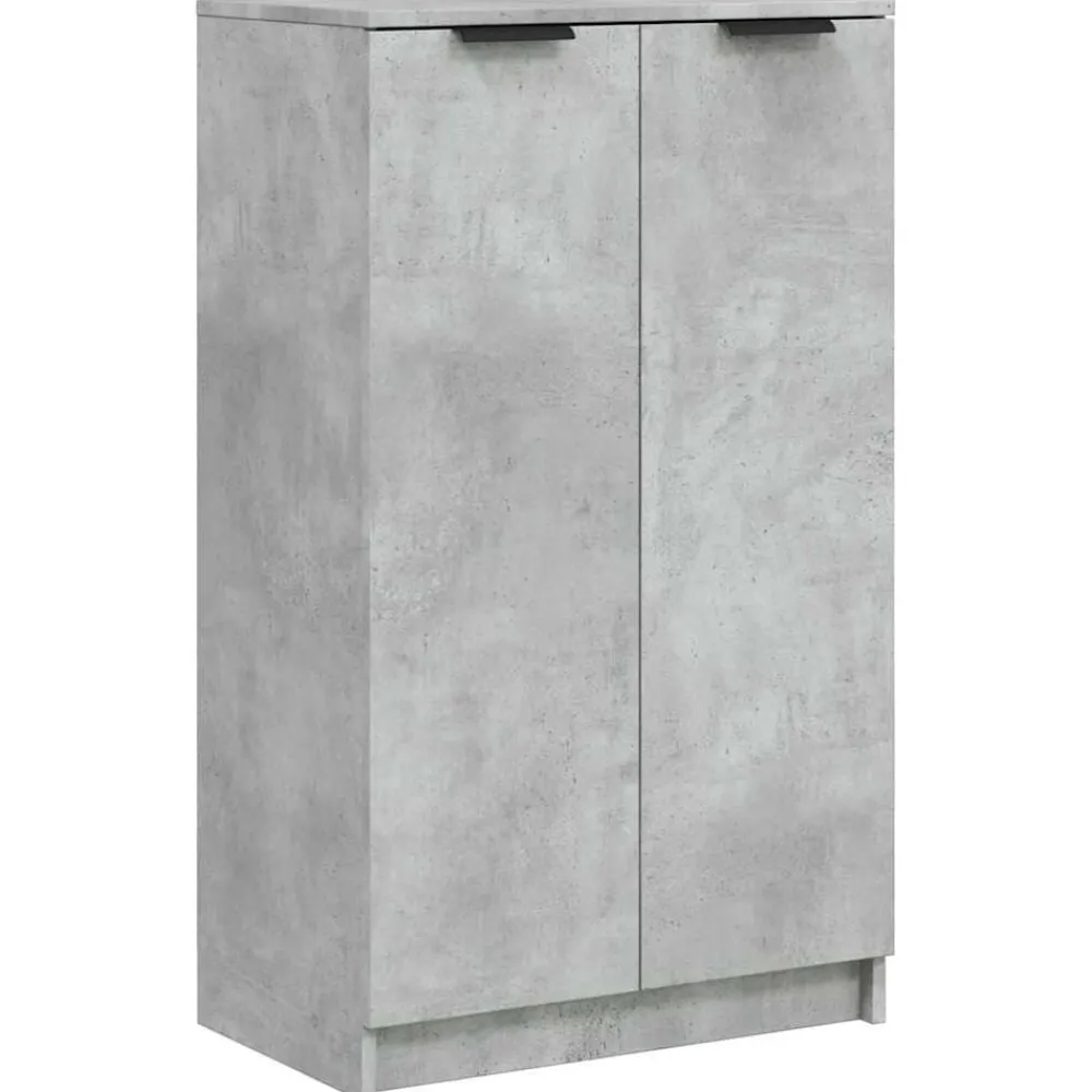 Huishoudelijke Benodigdheden*vidaXL Schoenenkast 59x35x100,5 cm bewerkt hout Betongrijs