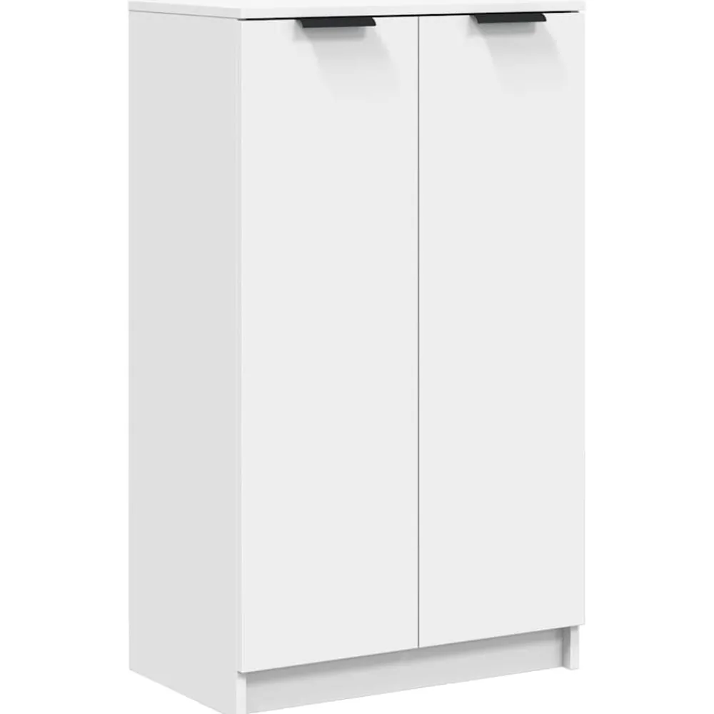 Huishoudelijke Benodigdheden|Kasten & Opbergmeubelen*vidaXL Schoenenkast 59x35x100,5 cm bewerkt hout Wit