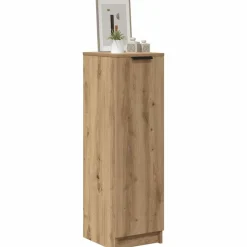 Huishoudelijke Benodigdheden*vidaXL Schoenenkast 29,5x35x100,5 cm bewerkt hout artisanaal eiken artisanaal eikenkleurig
