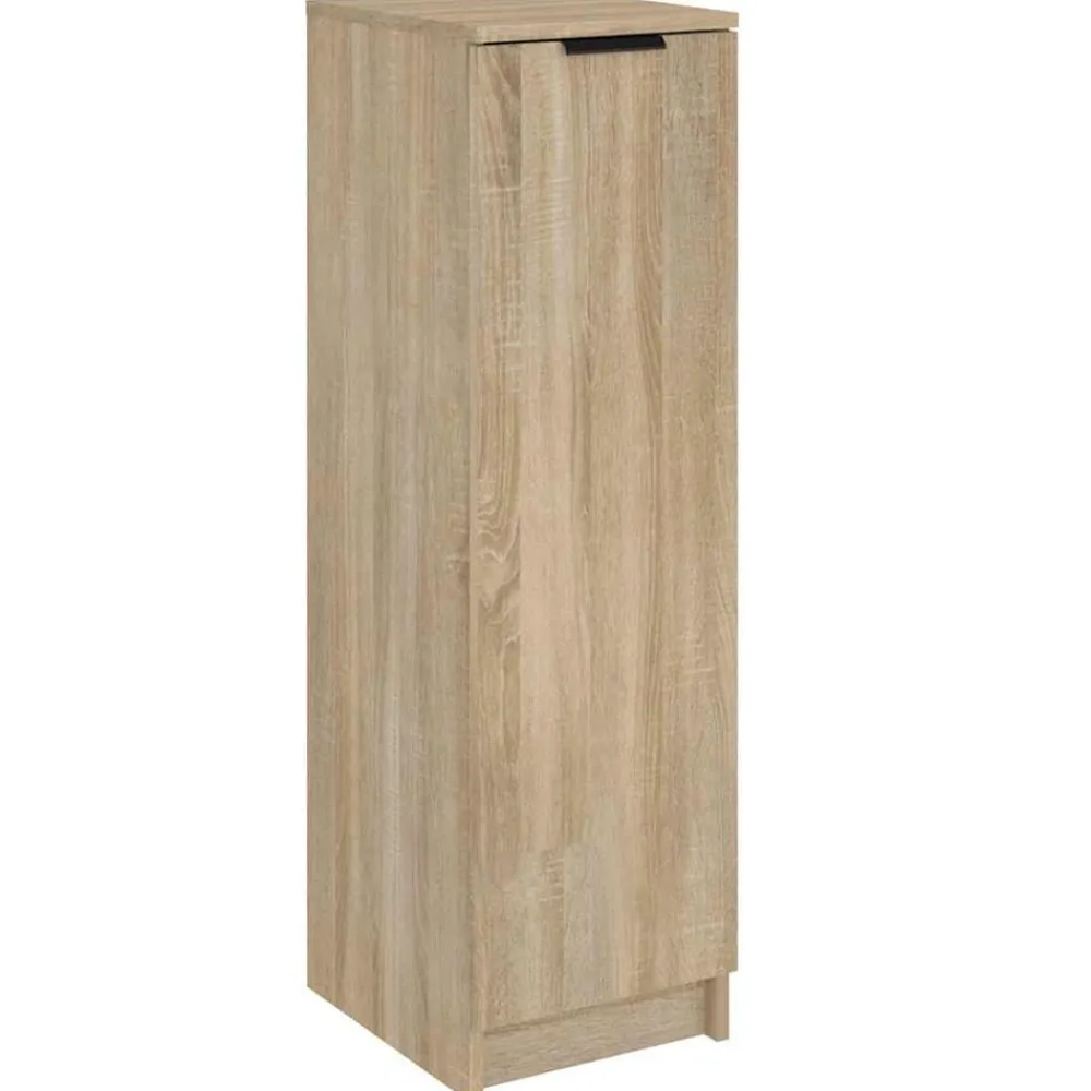 Huishoudelijke Benodigdheden|Kasten & Opbergmeubelen*vidaXL Schoenenkast 30x35x100 cm bewerkt hout kleurig Sonoma eiken