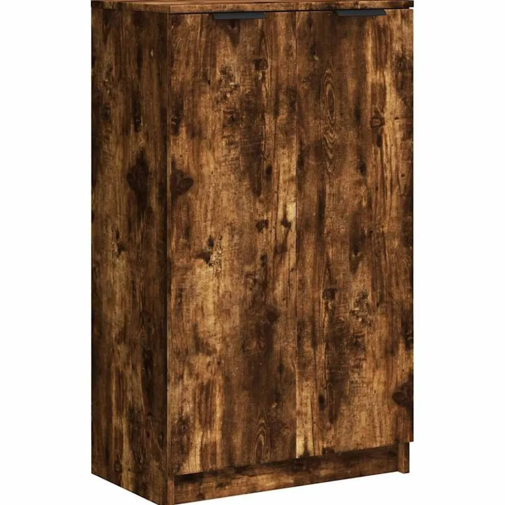 Huishoudelijke Benodigdheden*vidaXL Schoenenkast 59x35x100 cm bewerkt hout kleurig Gerookt eiken