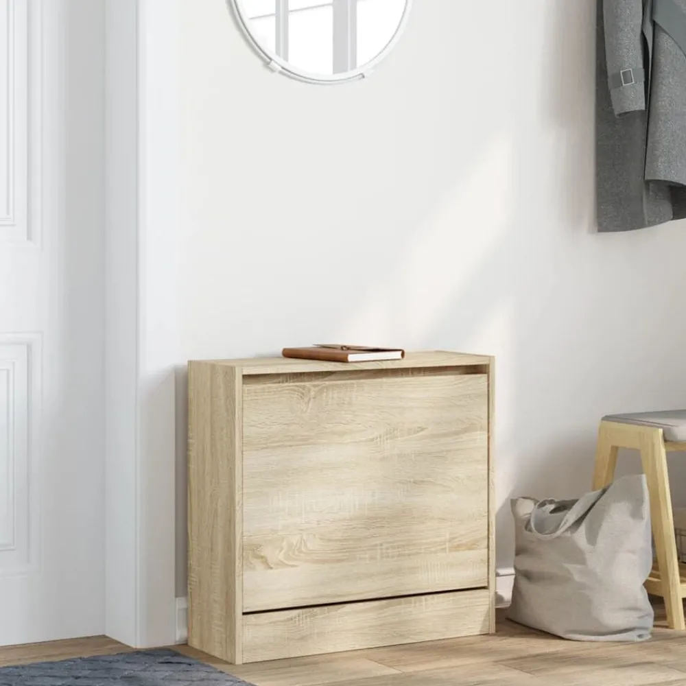 Schoenenkast 60x21x57 cm bewerkt hout kleurig>vidaXL Online