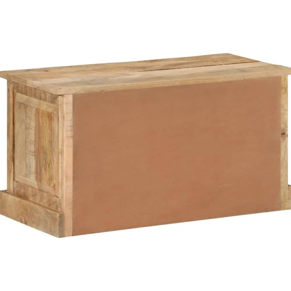 Bankjes*vidaXL Schoenenopbergbank 85x40x45 cm massief mangohout