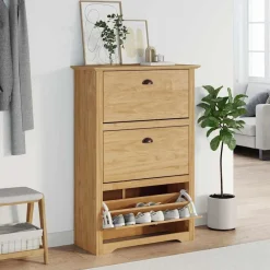 Schoenenrek BODO 80 x 35 x 118 cm Bewerkt hout>vidaXL Hot