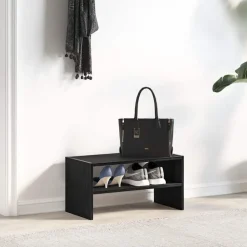 Schoenenrek stapelbaar 60x30x30,5 cm eikenkleurig><noscript><img width=
