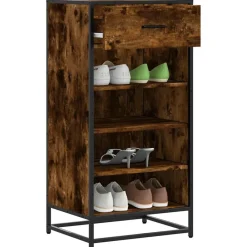 Schoenenrek 48x38x97,5 cm bewerkt hout kleurig>vidaXL Online