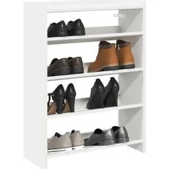 Schoenenrek 60x25x81 cm bewerkt hout>vidaXL Clearance