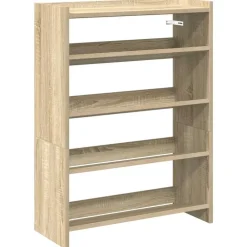 Schoenenrek 60x25x81 cm bewerkt hout kleurig>vidaXL Outlet