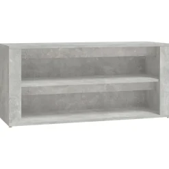 Schoenenrek 100x35x45 cm bewerkt hout>vidaXL New