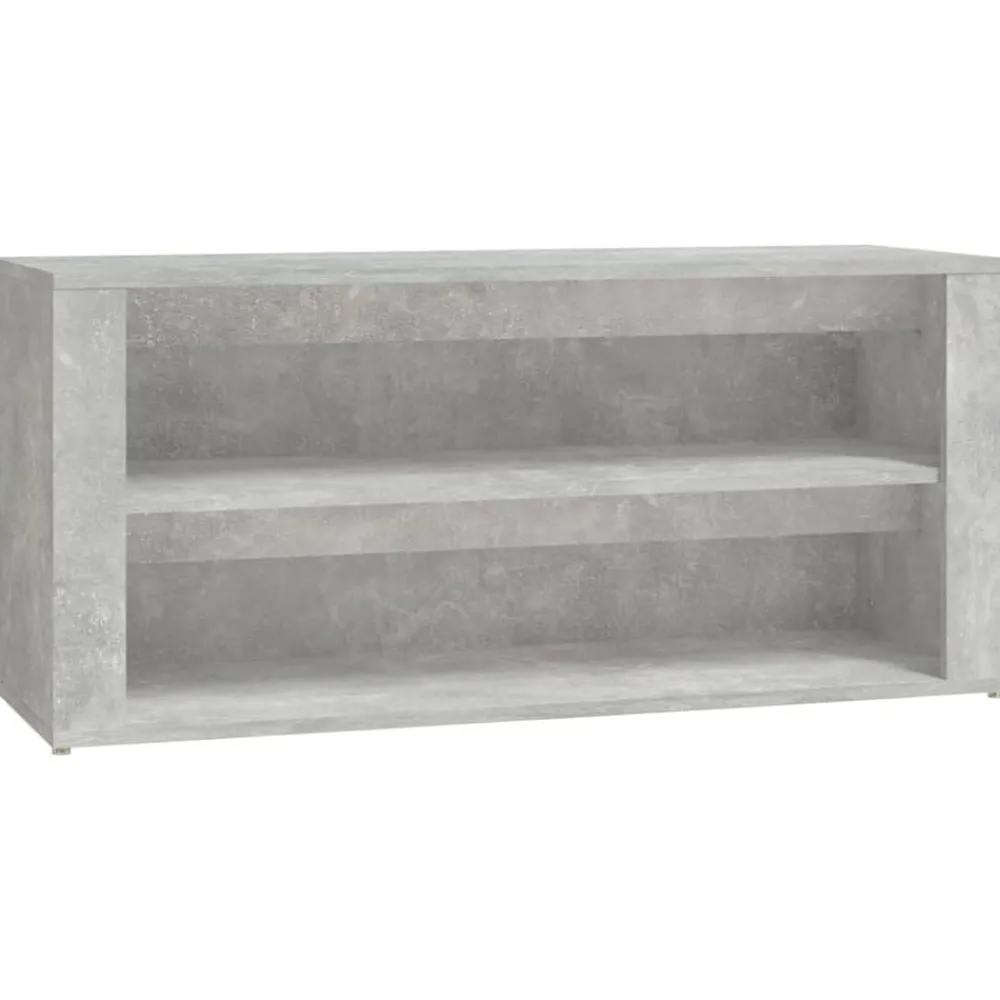Schoenenrek 100x35x45 cm bewerkt hout>vidaXL New