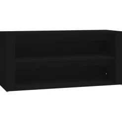 Huishoudelijke Benodigdheden*vidaXL Schoenenrek 100x35x45 cm bewerkt hout Zwart
