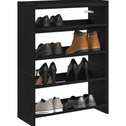 Schoenenrek 60x25x81 cm bewerkt hout>vidaXL Best