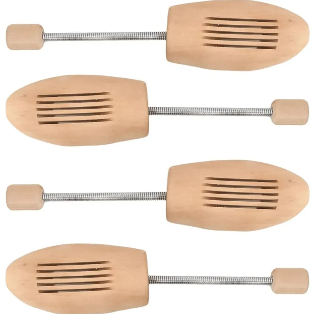 Schoenspanners 2 paar maat 35-38 massief lotushout>vidaXL Discount