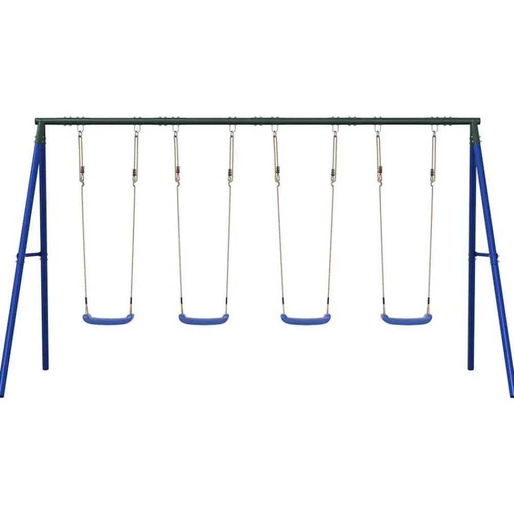 Schommelset met 4 schommels>vidaXL Discount