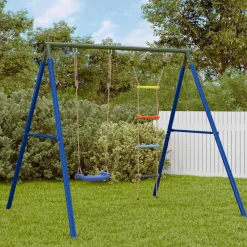 Schommelset met schommel en ladder>vidaXL