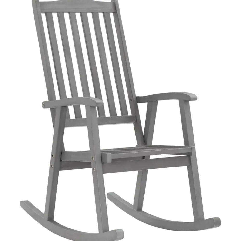 Schommelstoel massief acaciahout>vidaXL New