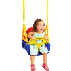 Schommelzitje voor kinderen 3-in-1 29x40x39,5 cm polypropeen><noscript><img width=