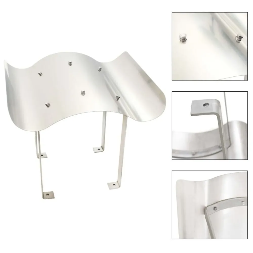 Houtkachel- & Haardaccessoires*vidaXL Schoorsteenkap roestvrij staal 40 x 40 x 36 cm