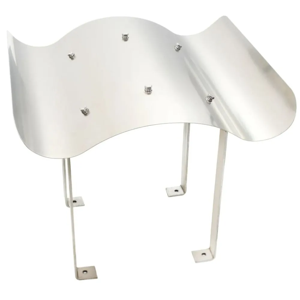 Houtkachel- & Haardaccessoires*vidaXL Schoorsteenkap roestvrij staal 40 x 40 x 36 cm
