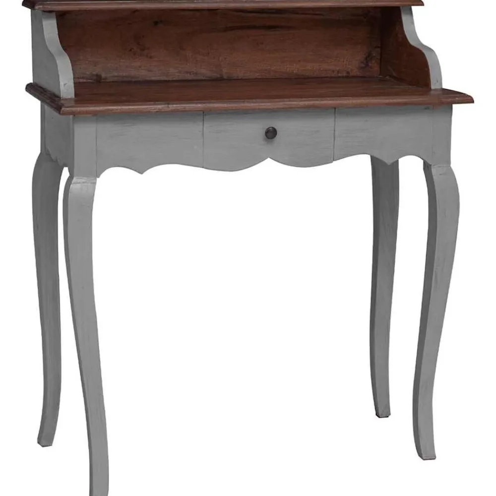 Schrijftafel 80x40x92 cm massief mahoniehout>vidaXL