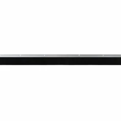 Bouwmaterialen*vidaXL Schroefbare Deurborstelafsluitingen 2 pcs 100 cm Zilver