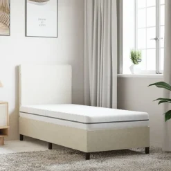 Schuimmatras voor kinderen middelzacht 80x160 cm>vidaXL New