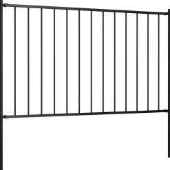 Schuttingpaneel Woerden met stalen palen 1,7 x 0,75 m>vidaXL Sale