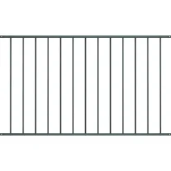 Schuttingpaneel Woerden gepoedercoat staal 1,7 x 0,75 m kleurig>vidaXL Sale