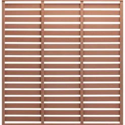 Tuinafscheidingen*vidaXL Schuttingpaneel 180x180 cm HKC Bruin