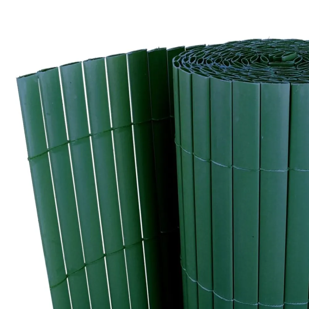 Tuinafscheidingen*vidaXL Schuttingpaneel 90x300cm PVC groen