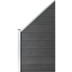 Schuttingpanelenset 1657x(105-186) cm HKC>vidaXL Discount