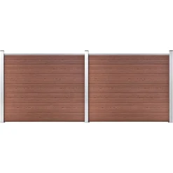 Schuttingpanelenset 353x146 cm HKC>vidaXL Online