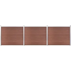 Schuttingpanelenset 526x146 cm HKC>vidaXL Outlet