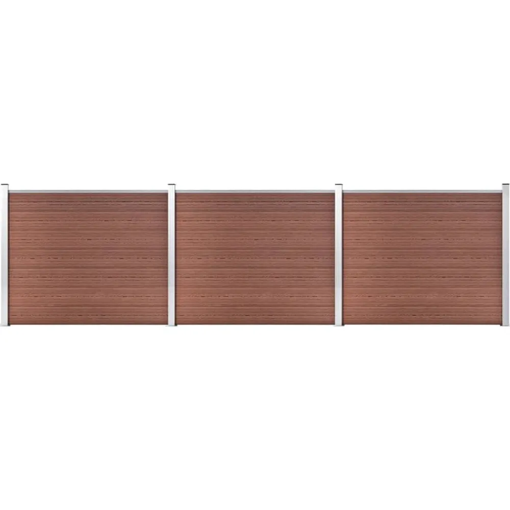 Schuttingpanelenset 526x146 cm HKC>vidaXL Outlet