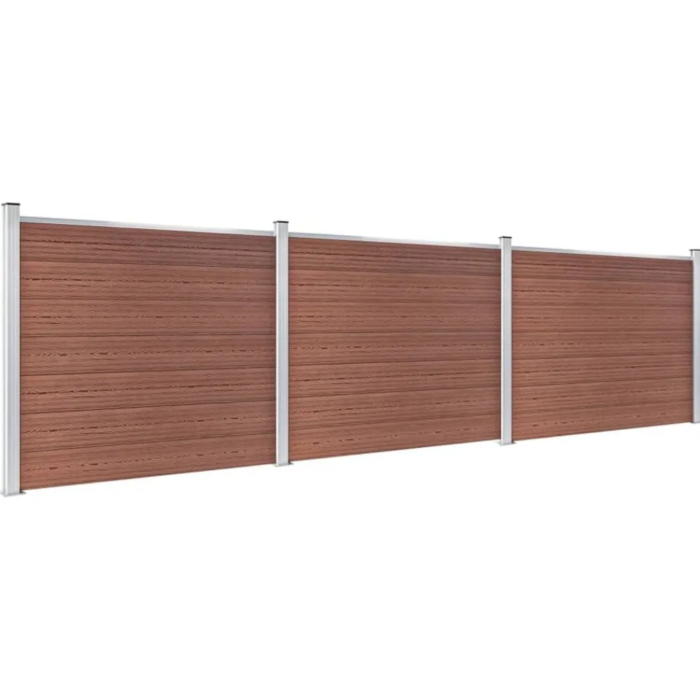 Schuttingpanelenset 526x146 cm HKC>vidaXL Outlet