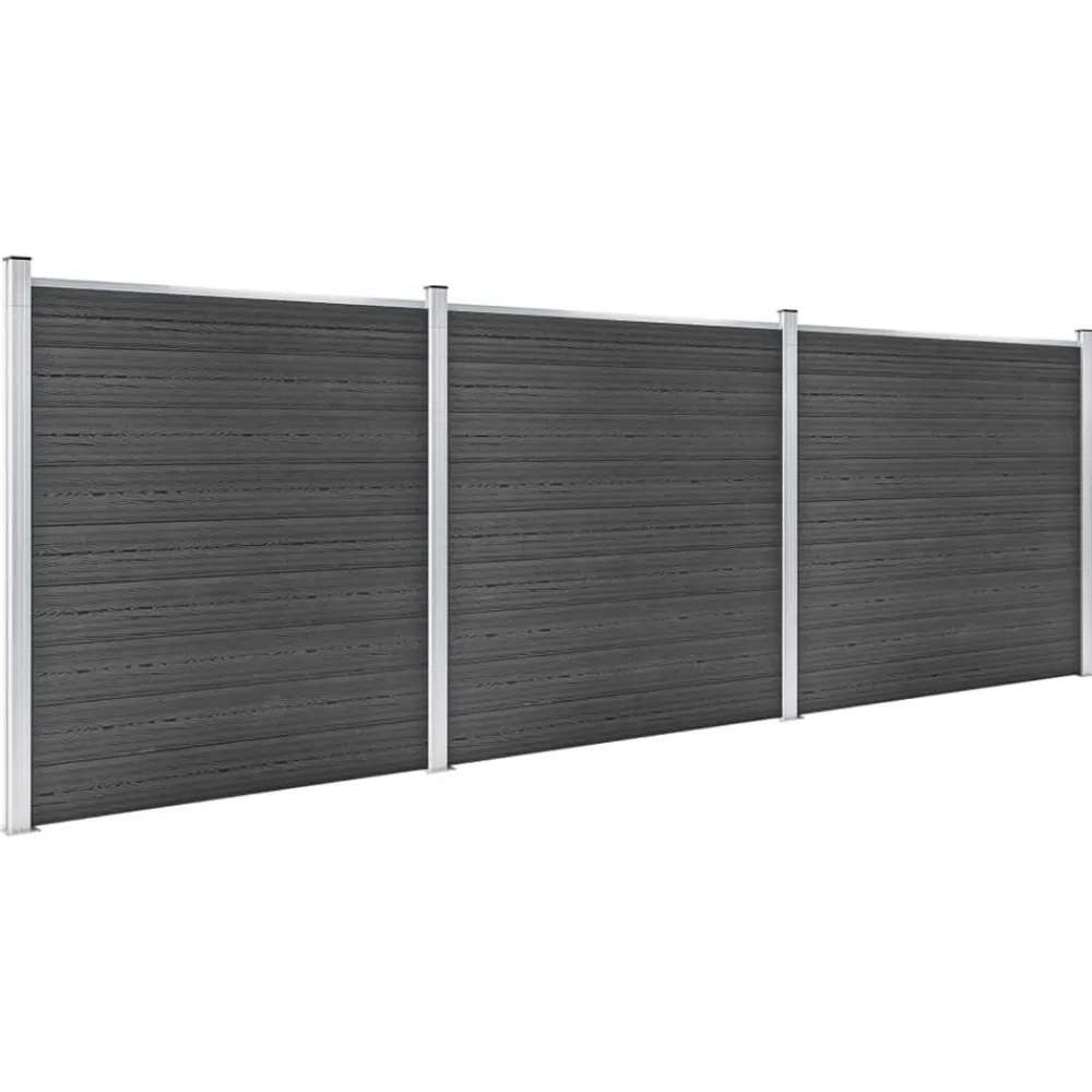 Schuttingpanelenset 526x186 cm HKC>vidaXL Online