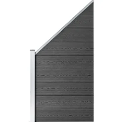 Schuttingpanelenset 1311x(105-186) cm HKC>vidaXL Outlet