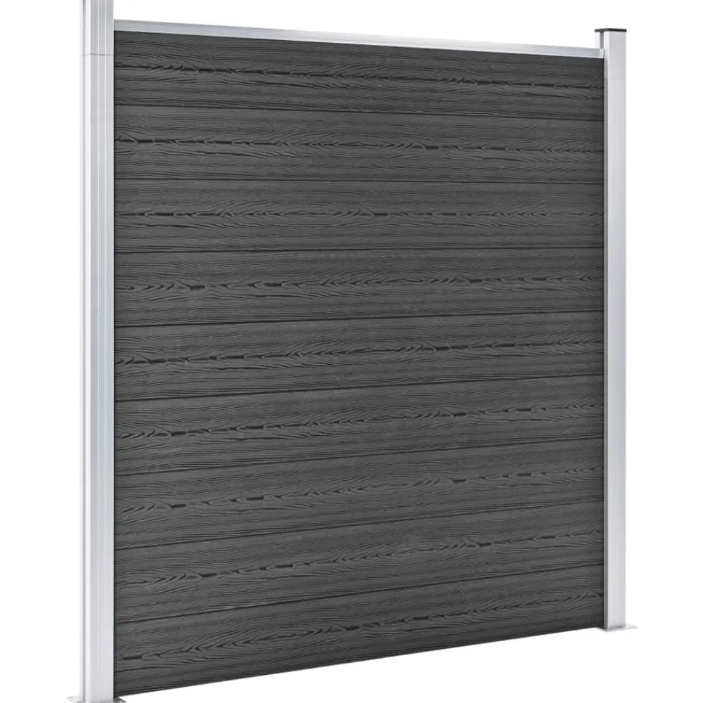 Schuttingpanelenset 1138x(105-186) cm HKC>vidaXL Discount