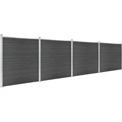 Schuttingpanelenset 699x186 cm HKC>vidaXL Clearance