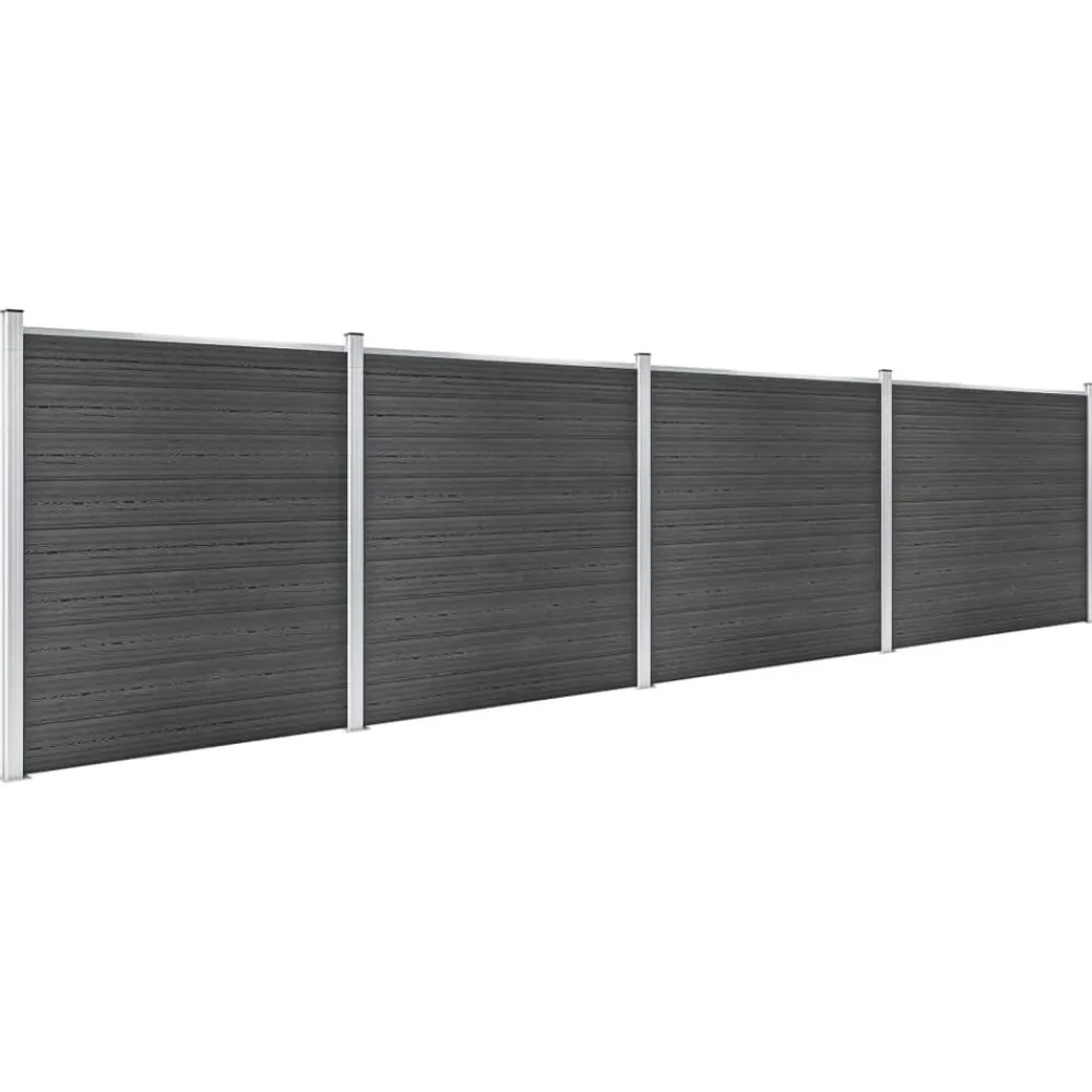 Schuttingpanelenset 699x186 cm HKC>vidaXL Clearance