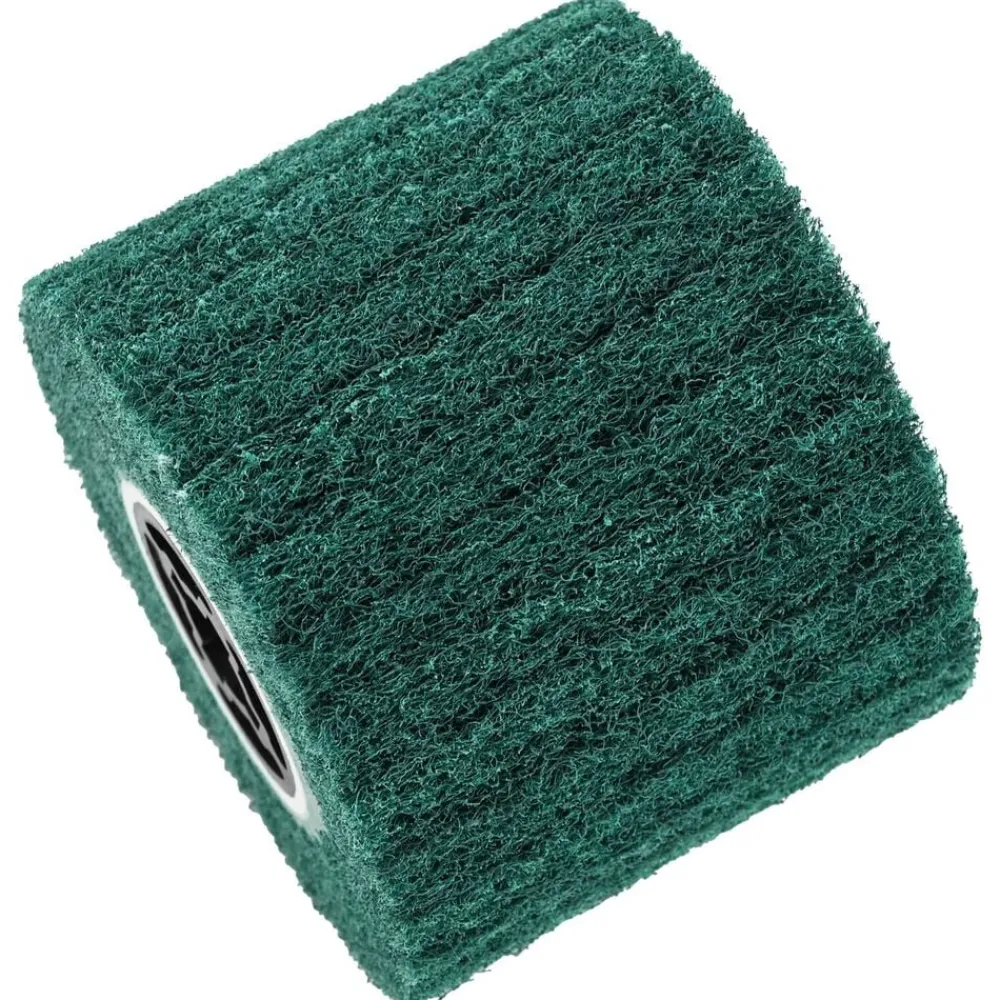 Gereedschapaccessoires*vidaXL Schuurrollen 3 pcs Groen 12 x 12 x 10 cm Synthetische Vezel