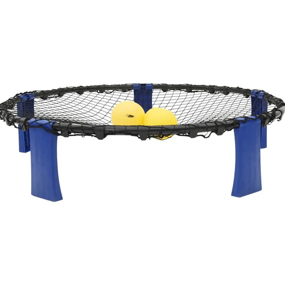 Speelgoed*vidaXL Set van 3 bollen en extra pomp Ø90x20 cm