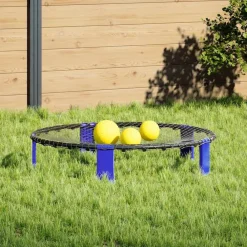Speelgoed*vidaXL Set van 3 bollen en extra pomp Ø90x20 cm