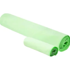 Linnengoed*vidaXL Set van Sporthanddoeken 2 pcs Stof Groen