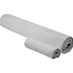 Linnengoed*vidaXL Set van Sporthanddoeken 2 pcs Stof Grijs