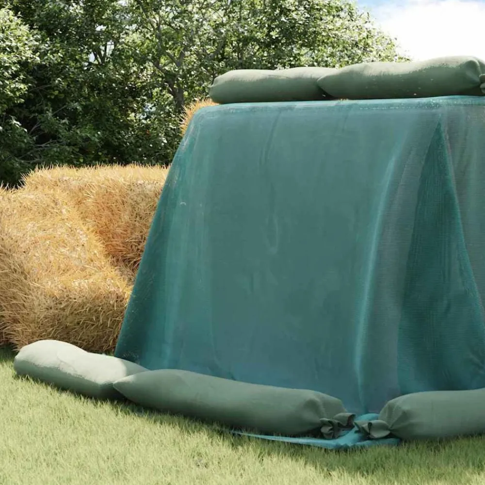 Siloafdekking Groen 6 x 5 m HDPE>vidaXL Online