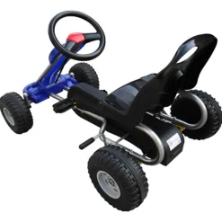 Speelgoed*vidaXL Skelter met pedalen Blauw