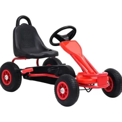 Skelter met pedalen en pneumatische banden>vidaXL Clearance